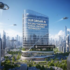 Our Dream AI building tomorrow’s human-centered technology.