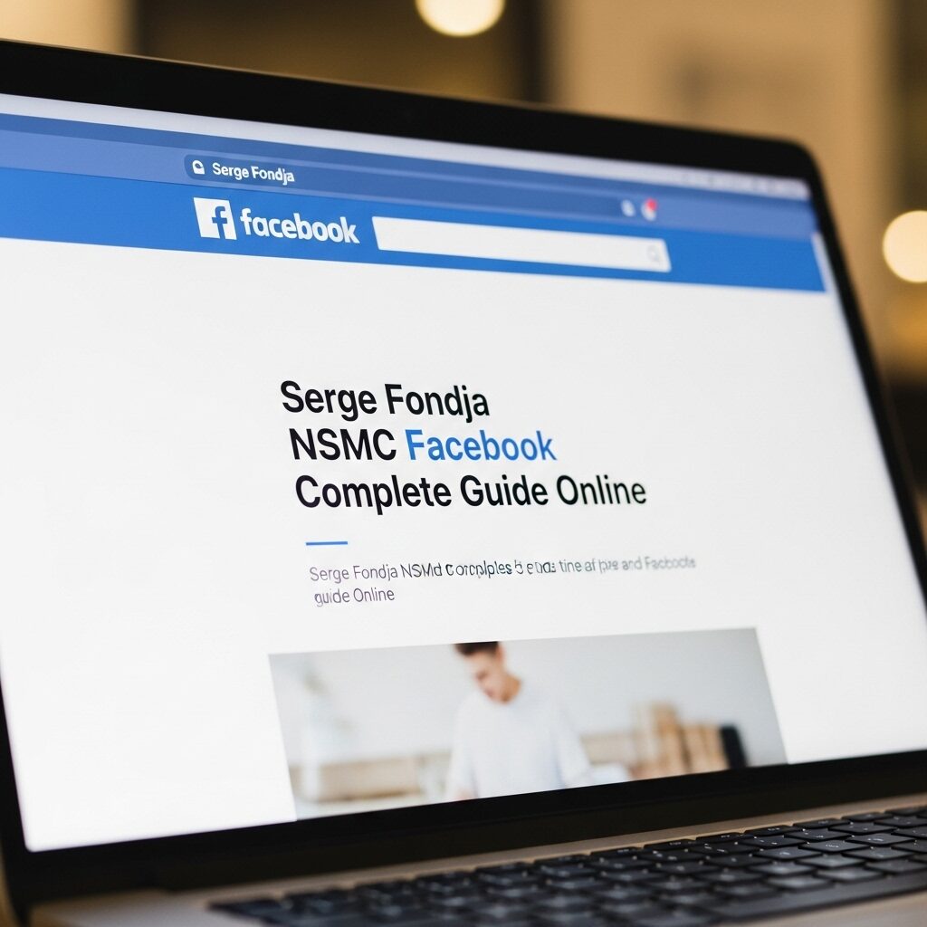 Serge Fondja NSMC Facebook Complete Guide Online