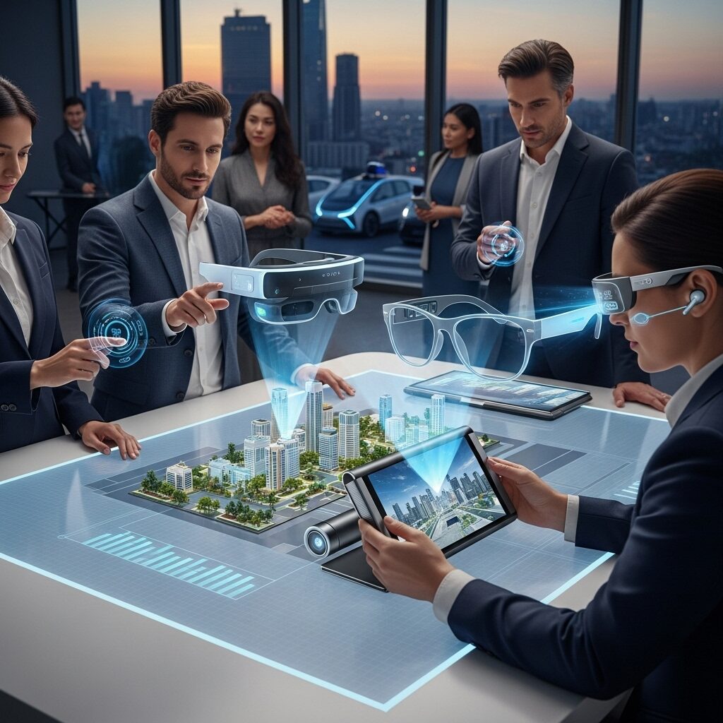 Tech Giants Envision Future Beyond Smartphones in 2025 with AR, AI, and quantum computing innovations shaping careers and industries