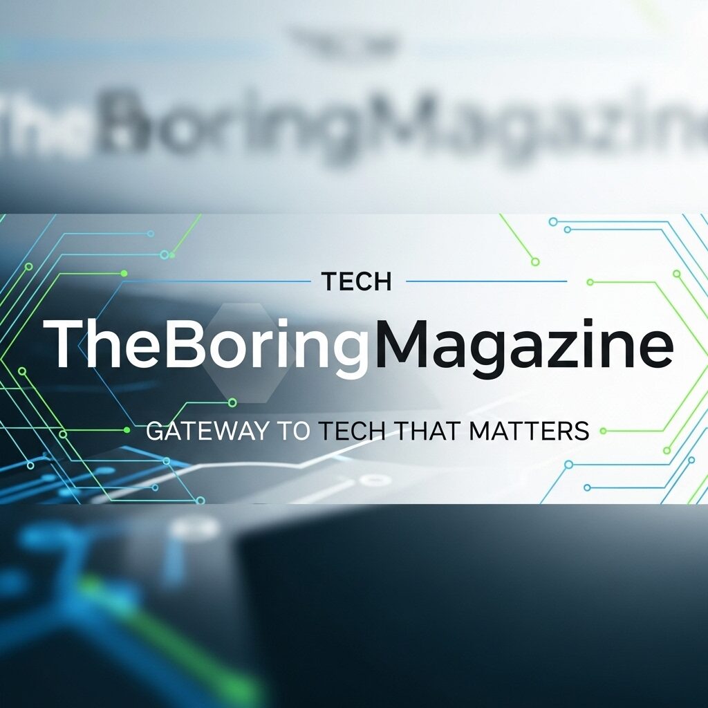 Tech TheBoringMagazine Gateway to Tech That Matters
