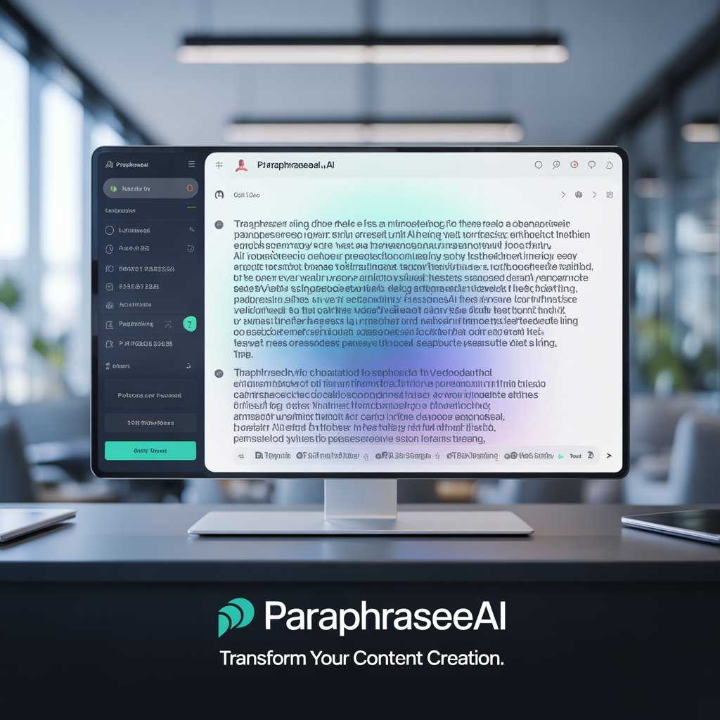 Best AI Paraphrasing Tool Transform Your Content Creation