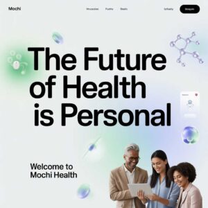 The Future of Health is Personal Welcome to Mochi Health
