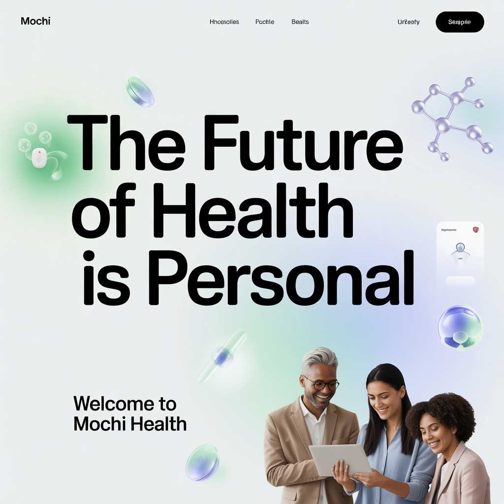 The Future of Health is Personal Welcome to Mochi Health