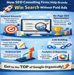How SEO Consulting Firms Help Brands Win Search Without Paid Ads